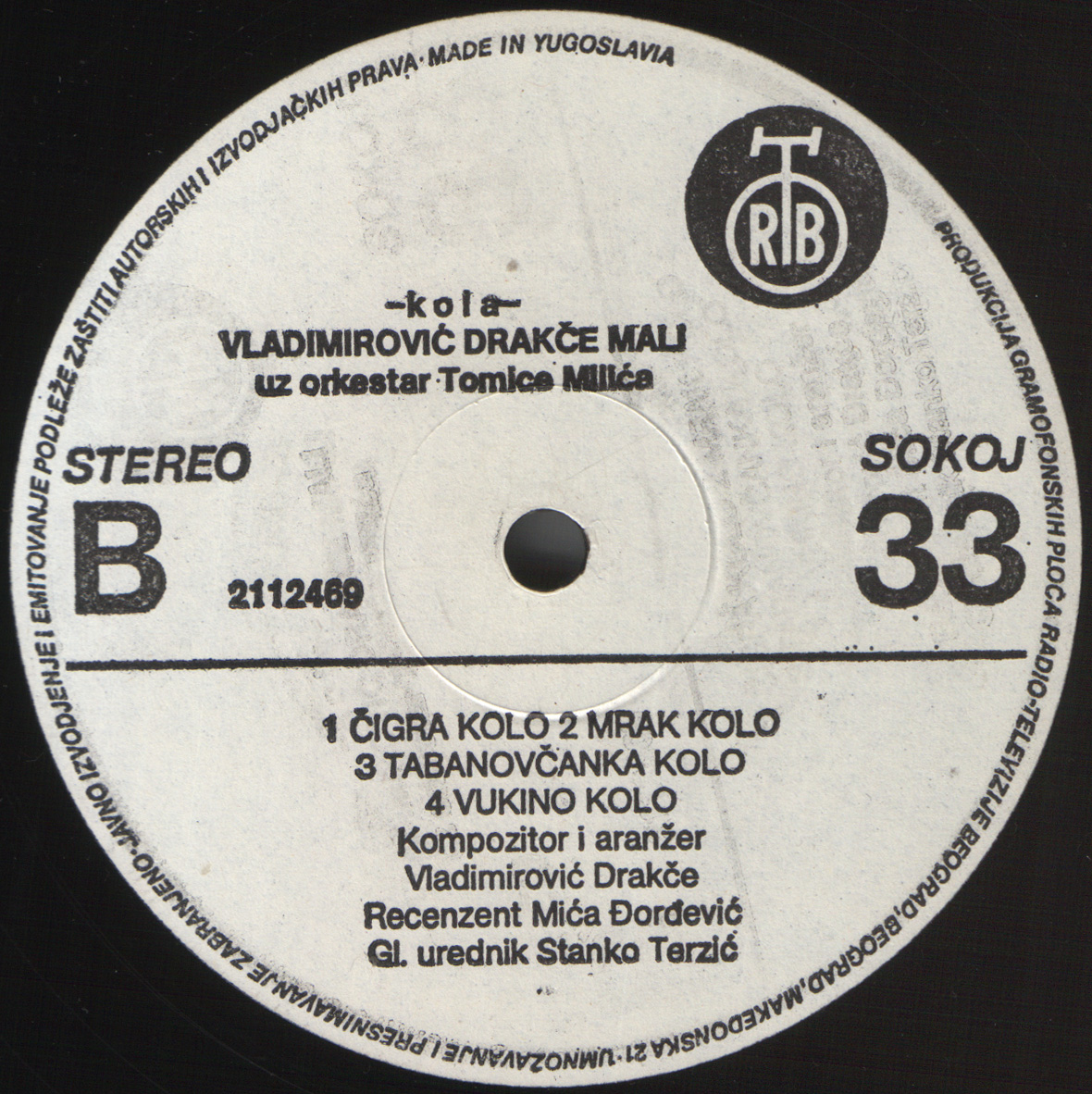 Dragce Vladimirovic Mali 1985 B