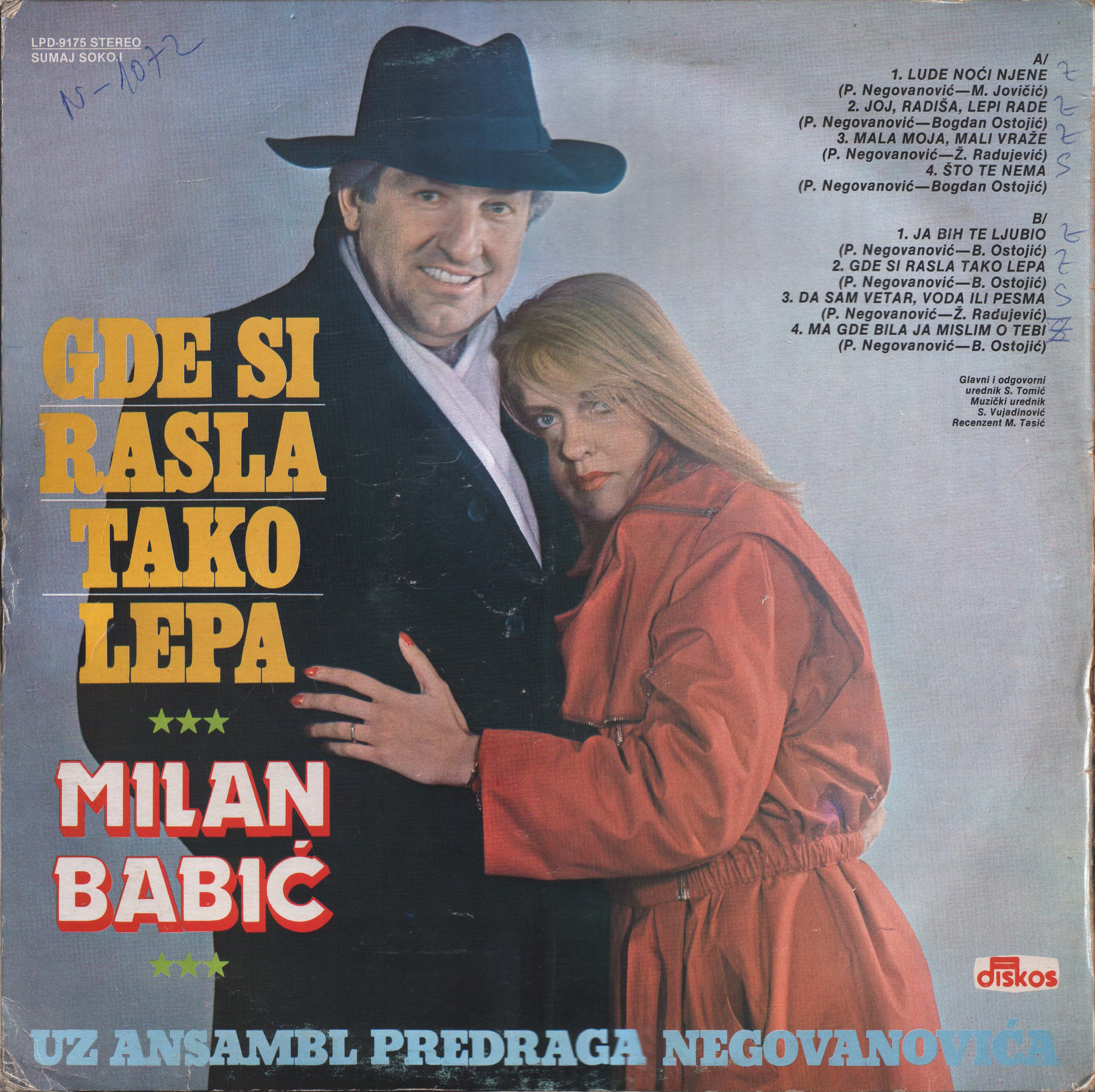 Milan Babic 1985 Z