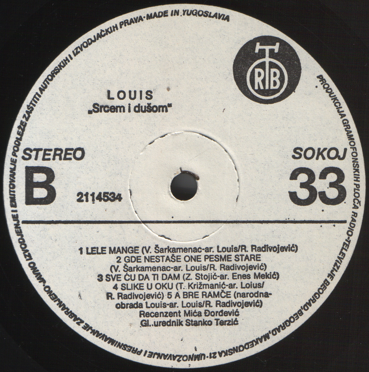 Louis 1986 B