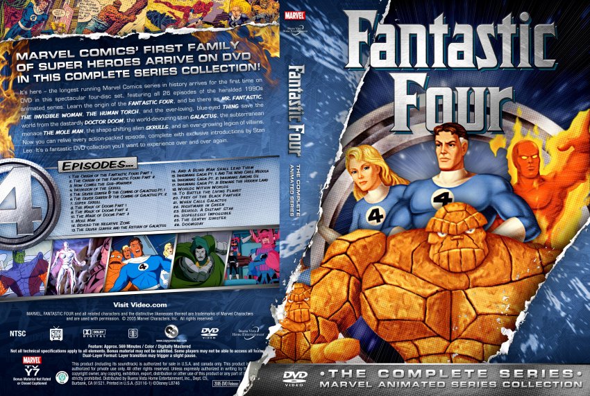 Fantastic Four 1994 COMPLETE S 1-2 69EUn
