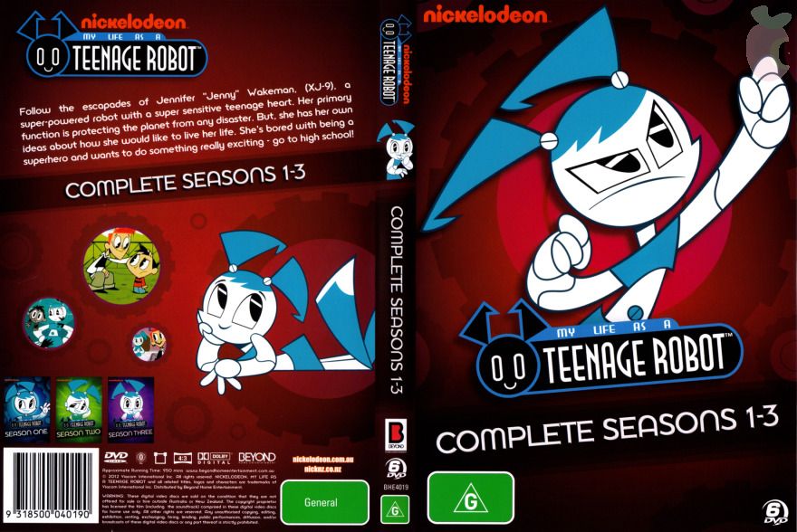 My Life as a Teenage Robot COMPLETE S 1-2-3 182762fb