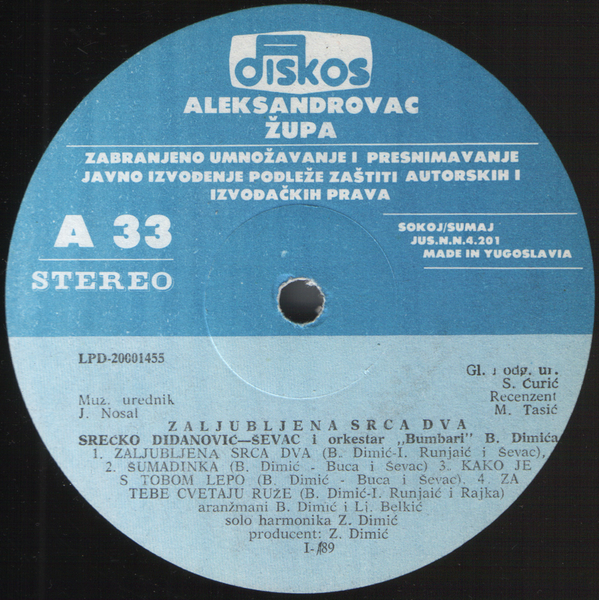 Srecko Didanovic 1989 A
