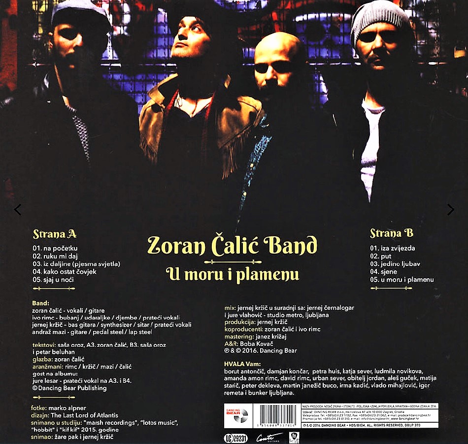 Zoran Calic Band 2016 zadnja