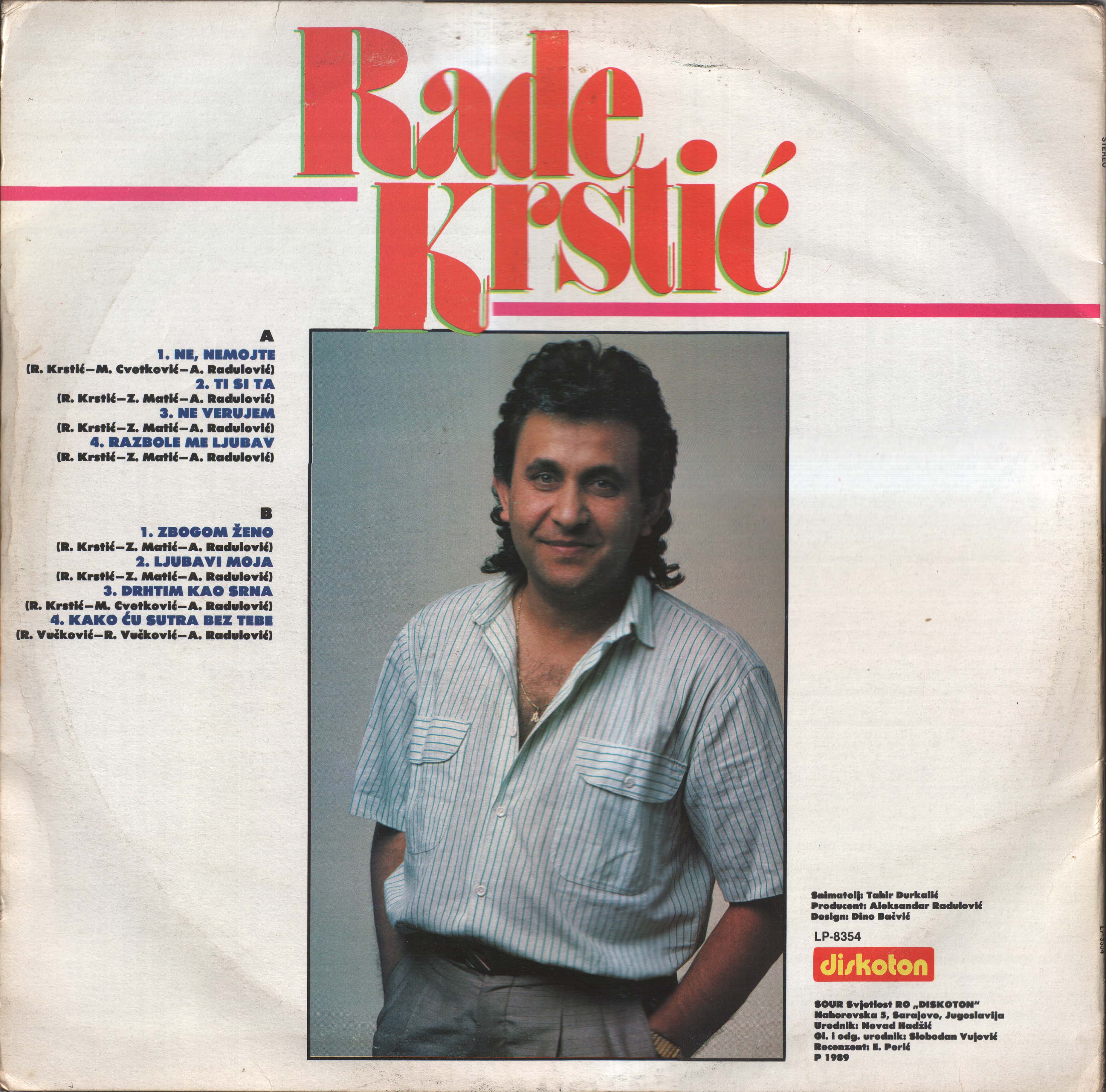 Rade Krstic 1989 Z