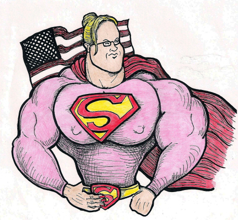 Cindi Sue as Superman 1