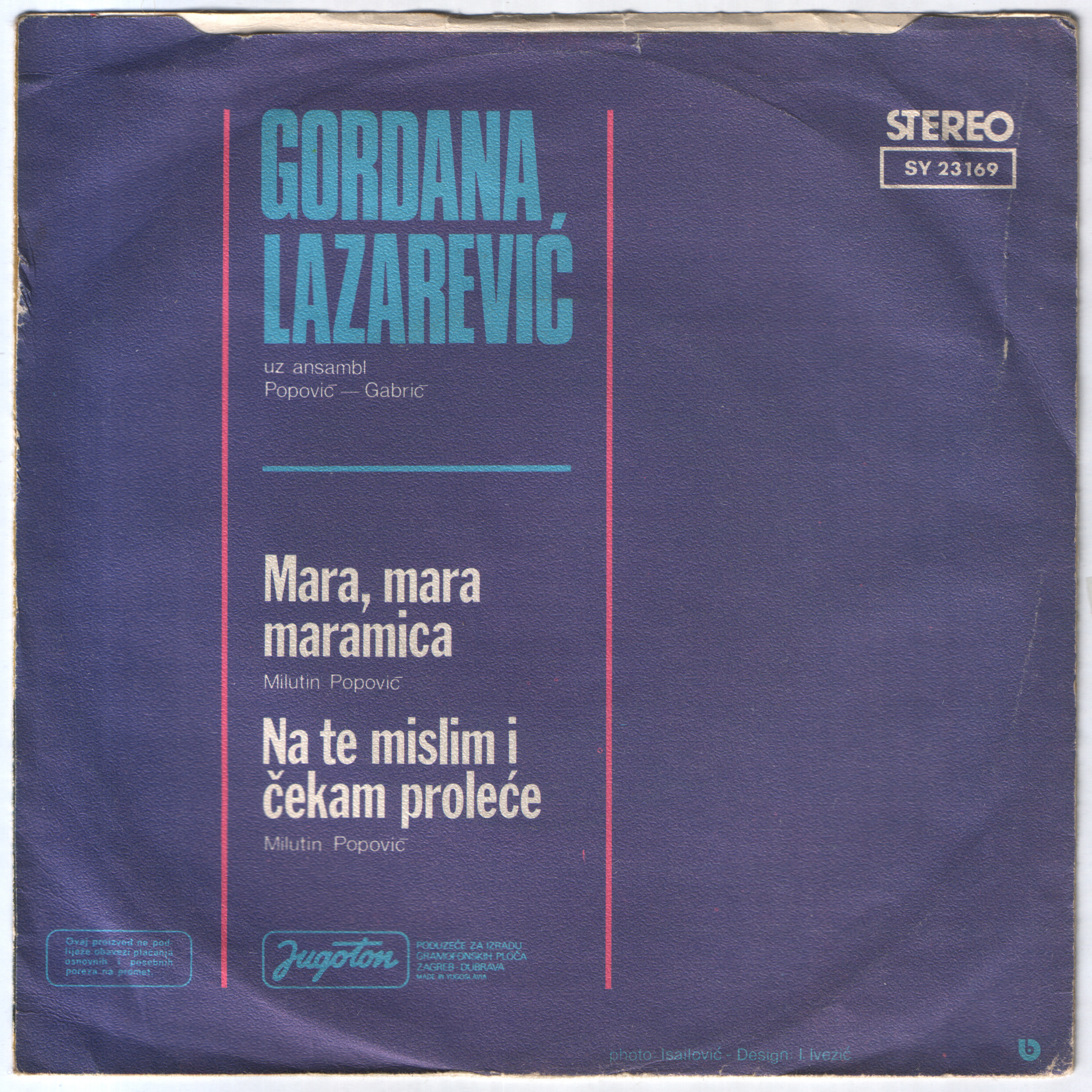 Gordana Lazarevic 1976 Z