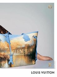 Lea Seydoux Louis Vuitton x Jeff Koons Handbag Campaign